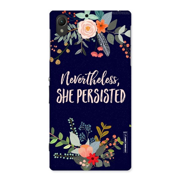 She Persisted Back Case for Sony Xperia Z1