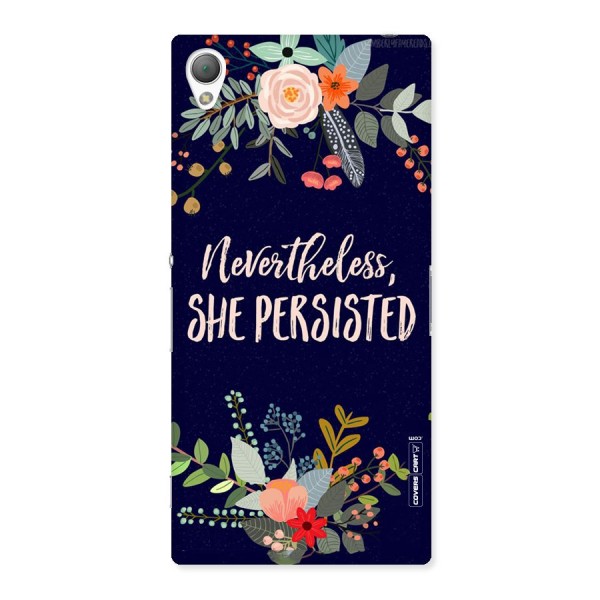 She Persisted Back Case for Sony Xperia Z3