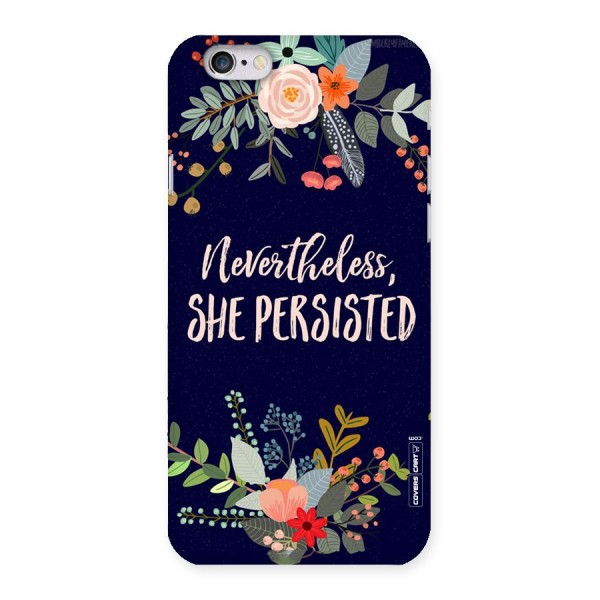 She Persisted Back Case for iPhone 6 6S