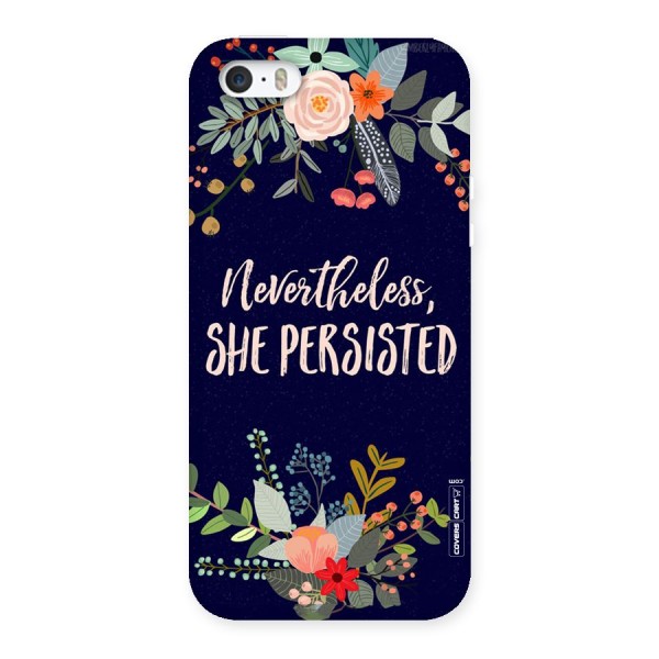 She Persisted Back Case for iPhone SE