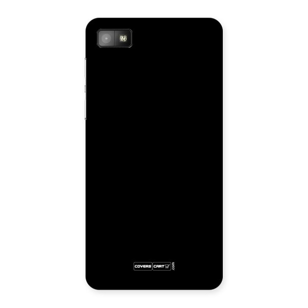 Simple Black Back Case for Blackberry Z10
