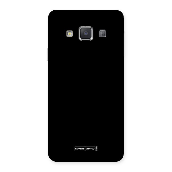 Simple Black Back Case for Galaxy A3