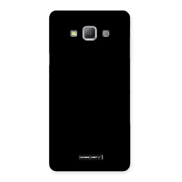 Simple Black Back Case for Galaxy A7