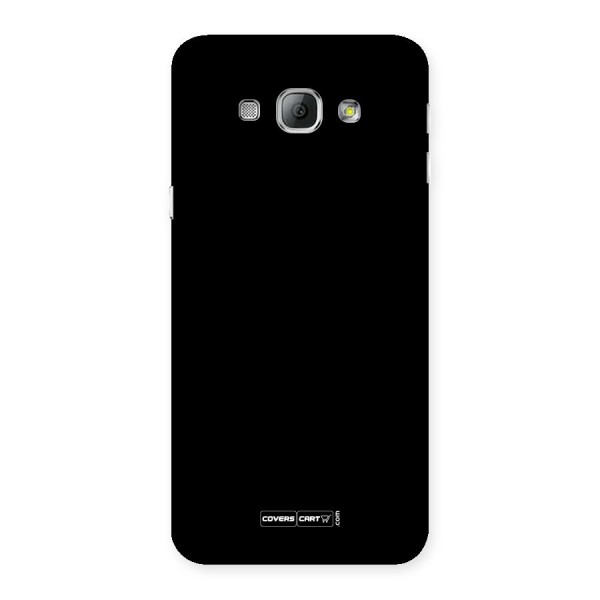 Simple Black Back Case for Galaxy A8