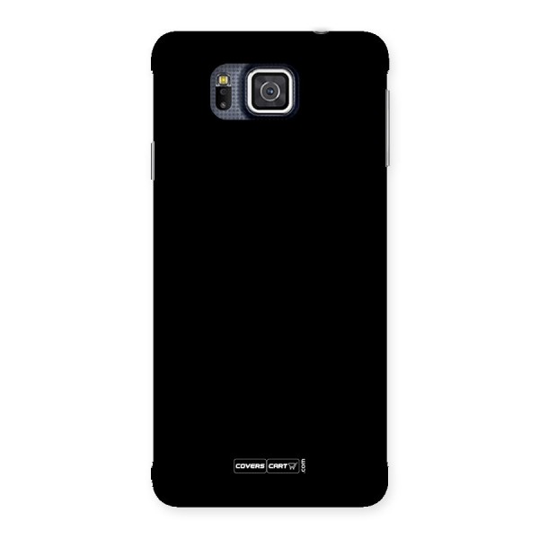 Simple Black Back Case for Galaxy Alpha