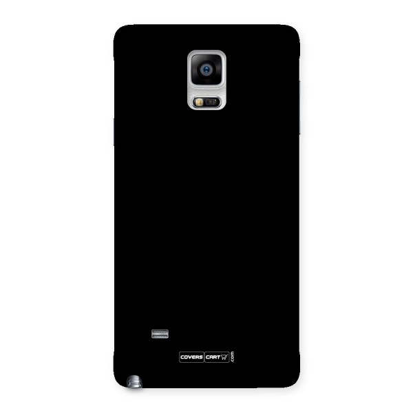 Simple Black Back Case for Galaxy Note 4