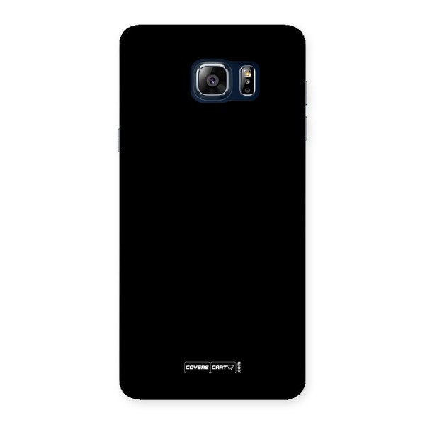 Simple Black Back Case for Galaxy Note 5
