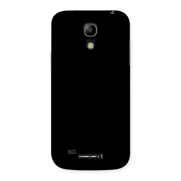 Simple Black Back Case for Galaxy S4 Mini
