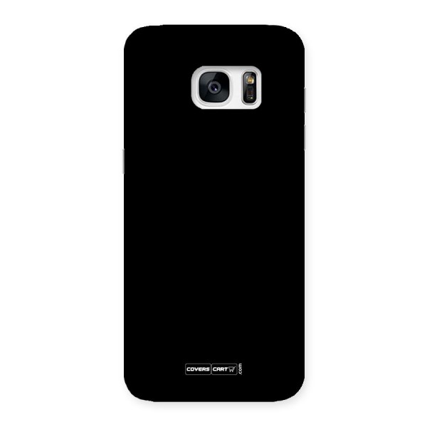 Simple Black Back Case for Galaxy S7 Edge