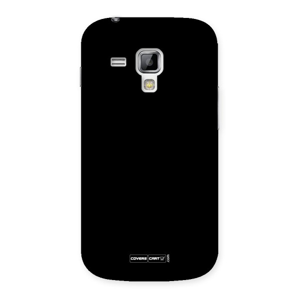 Simple Black Back Case for Galaxy S Duos