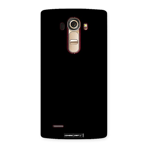 Simple Black Back Case for LG G4