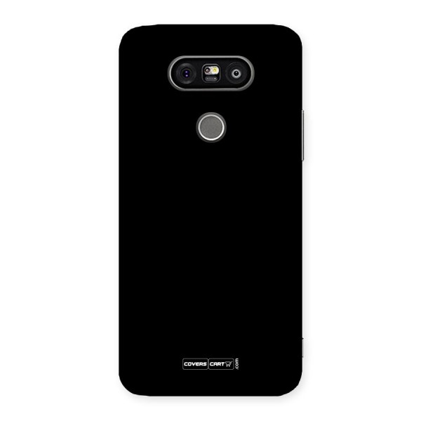 Simple Black Back Case for LG G5
