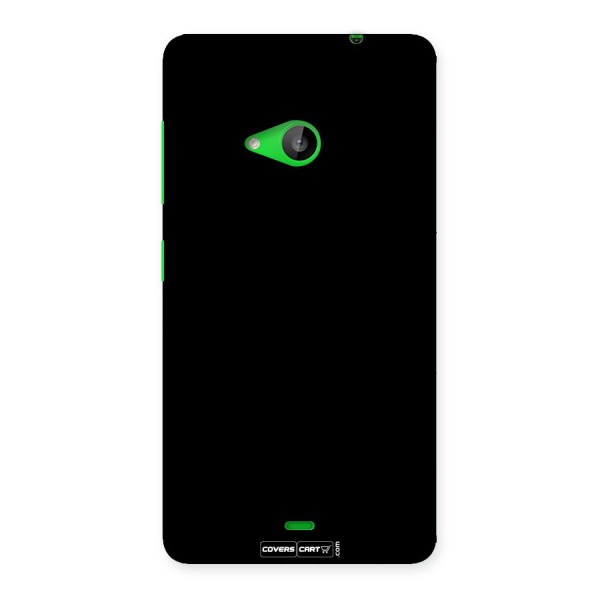 Simple Black Back Case for Lumia 535