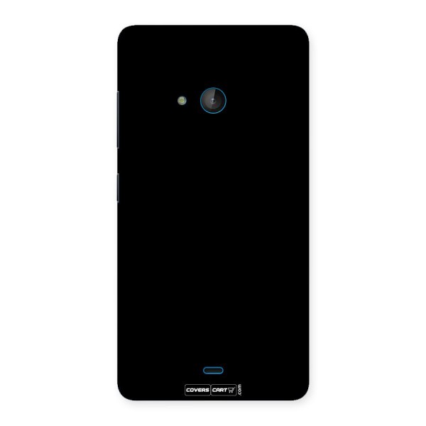 Simple Black Back Case for Lumia 540