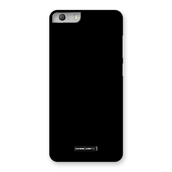 Simple Black Back Case for Micromax Canvas Knight 2