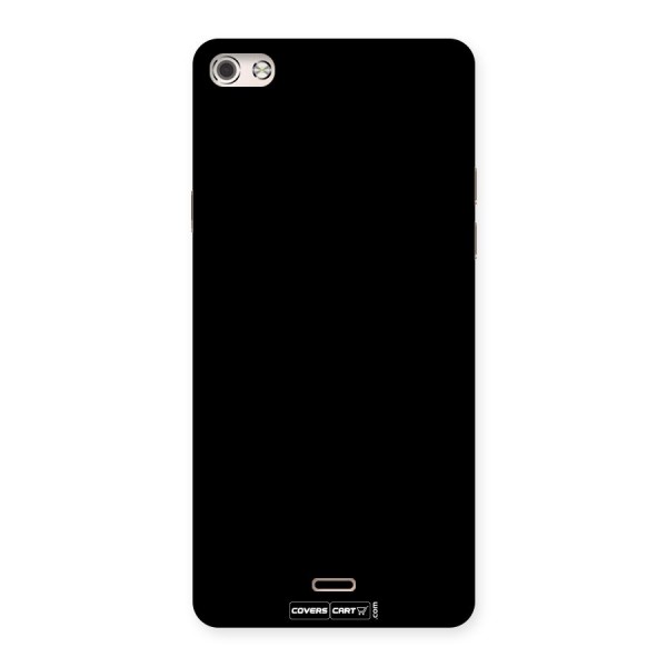 Simple Black Back Case for Micromax Canvas Silver 5