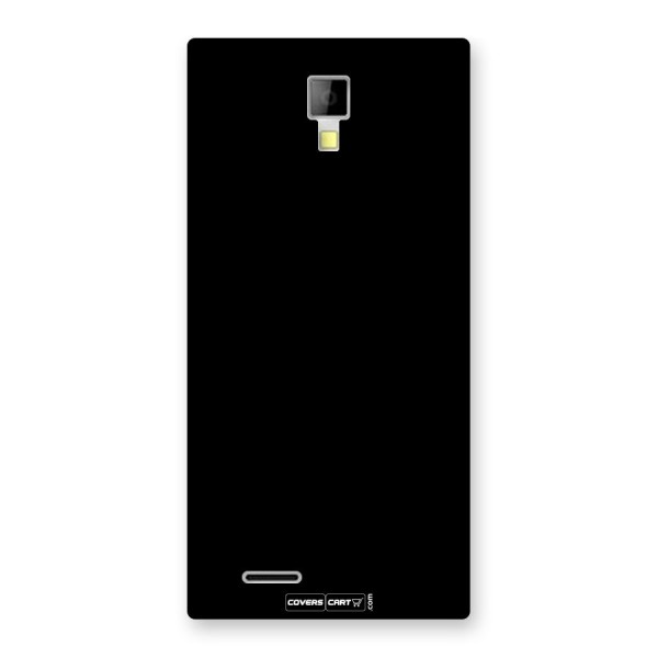 Simple Black Back Case for Micromax Canvas Xpress A99