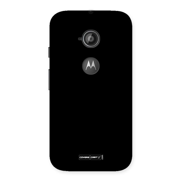 Simple Black Back Case for Moto E 2nd Gen