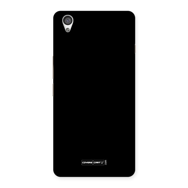 Simple Black Back Case for OnePlus X