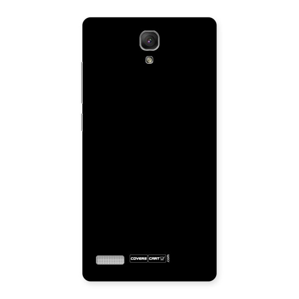 Simple Black Back Case for Redmi Note