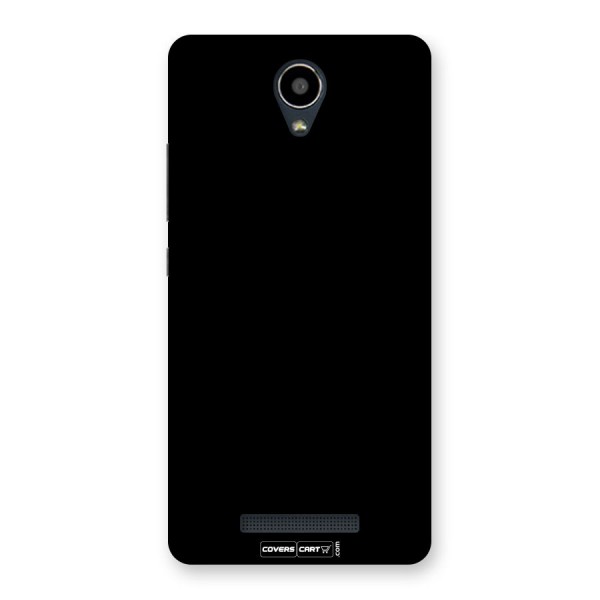 Simple Black Back Case for Redmi Note 2