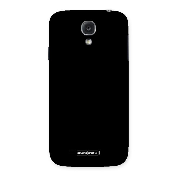 Simple Black Back Case for Samsung Galaxy S4