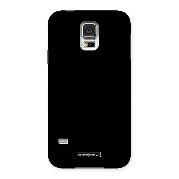 Simple Black Back Case for Samsung Galaxy S5