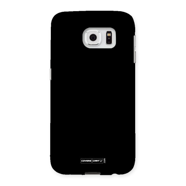 Simple Black Back Case for Samsung Galaxy S6