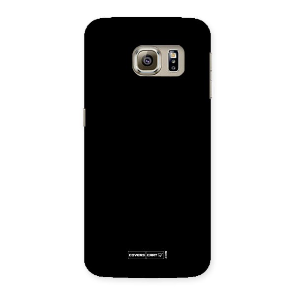 Simple Black Back Case for Samsung Galaxy S6 Edge