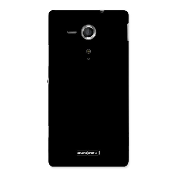 Simple Black Back Case for Sony Xperia SP