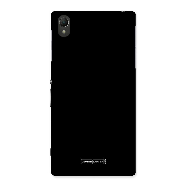 Simple Black Back Case for Sony Xperia Z1