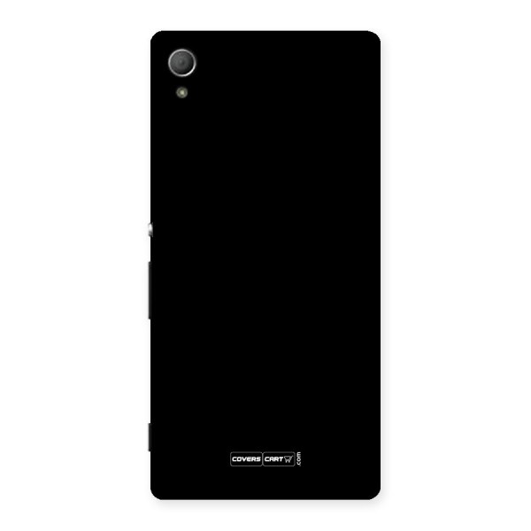 Simple Black Back Case for Xperia Z3 Plus