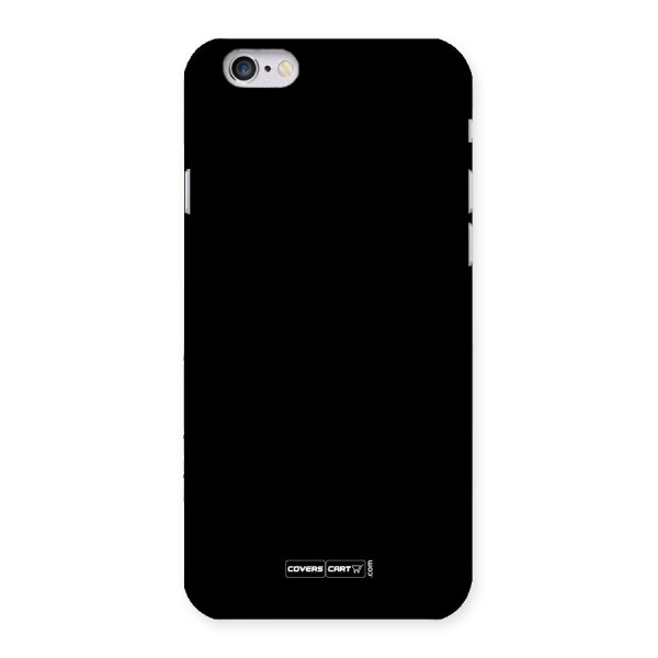 Simple Black Back Case for iPhone 6 6S