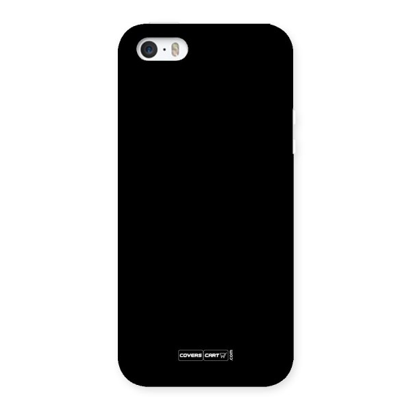 Simple Black Back Case for iPhone SE