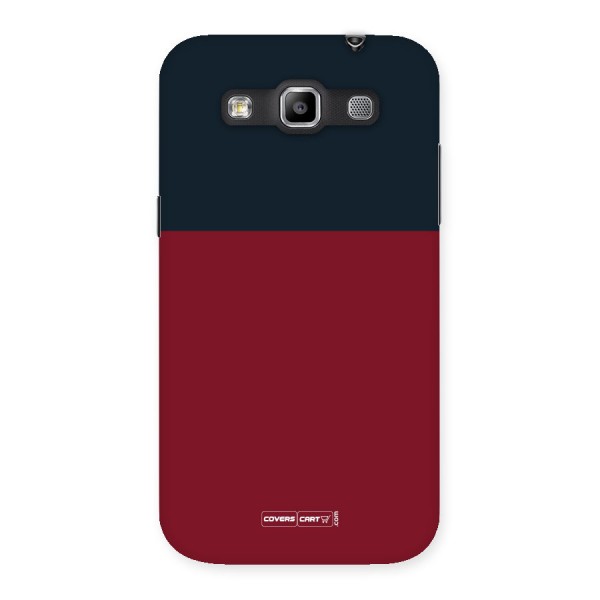 Maroon and Navy Blue Back Case for Galaxy Grand Quattro