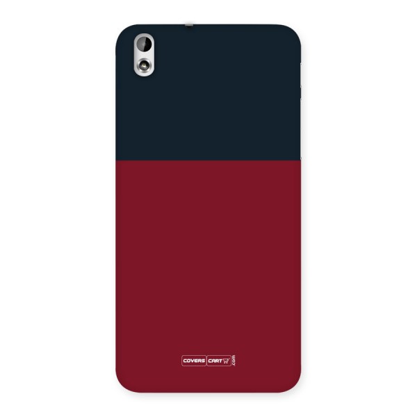 Maroon and Navy Blue Back Case for HTC Desire 816