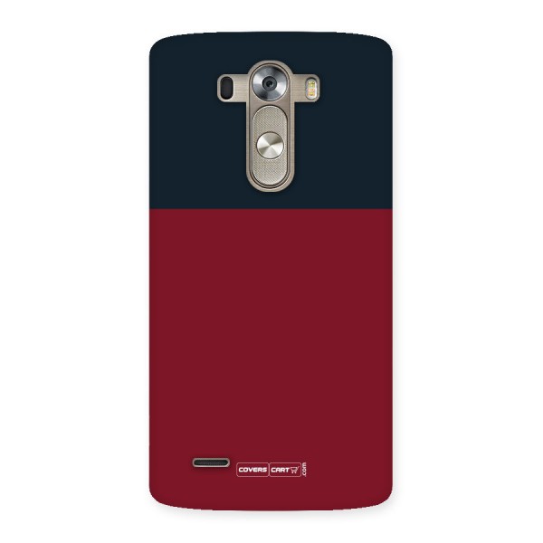 Maroon and Navy Blue Back Case for LG G3
