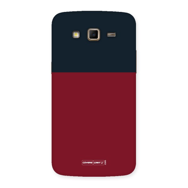 Maroon and Navy Blue Back Case for Samsung Galaxy Grand 2
