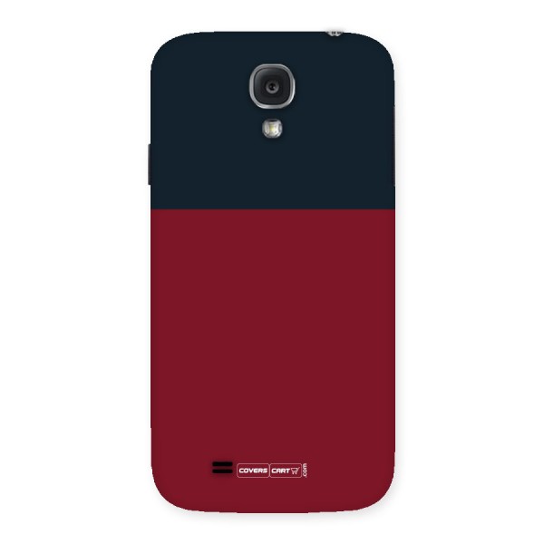 Maroon and Navy Blue Back Case for Samsung Galaxy S4