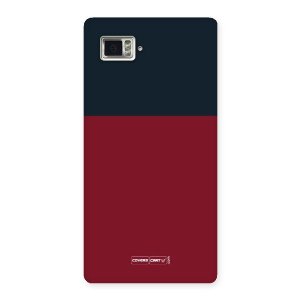 Maroon and Navy Blue Back Case for Vibe Z2 Pro K920