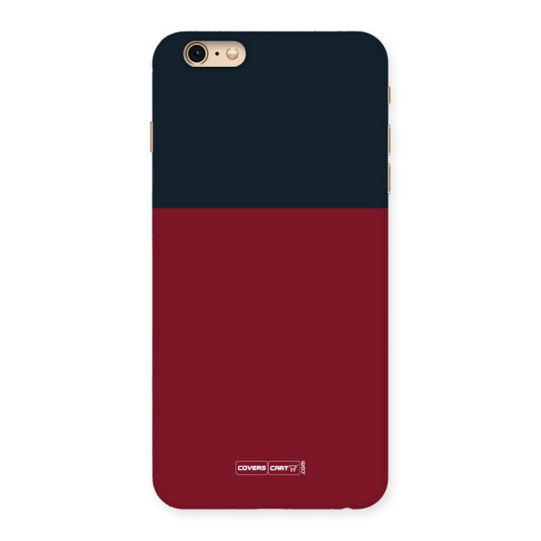 Maroon and Navy Blue Back Case for iPhone 6 Plus 6S Plus