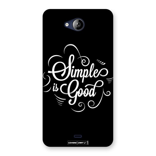 Simple is Good Back Case for Canvas Play Q355