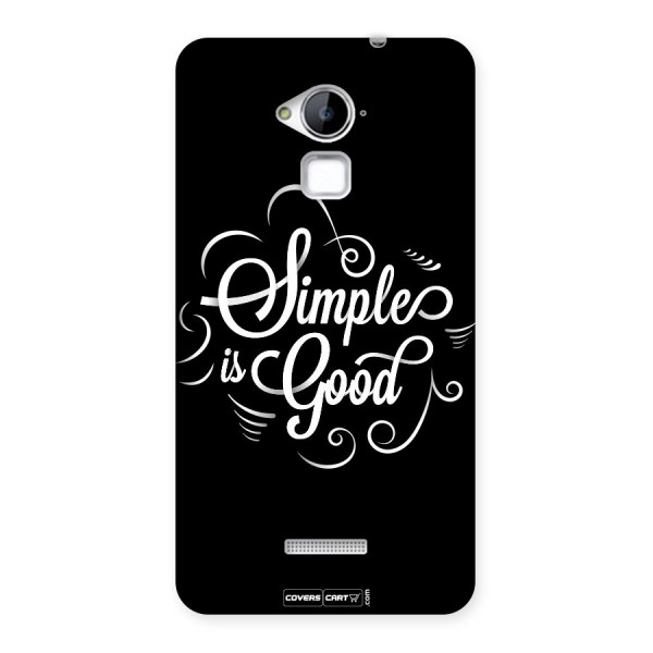 Simple is Good Back Case for Coolpad Note 3