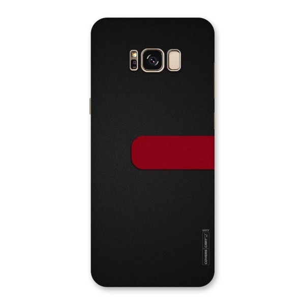 Single Red Stripe Back Case for Galaxy S8 Plus