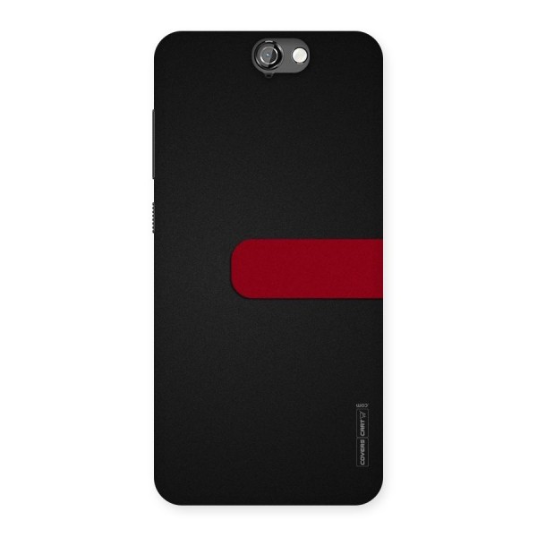 Single Red Stripe Back Case for HTC One A9