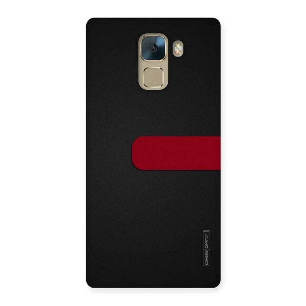 Single Red Stripe Back Case for Huawei Honor 7