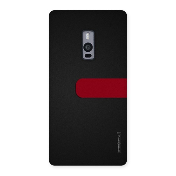 Single Red Stripe Back Case for OnePlus Two