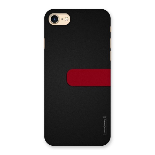 Single Red Stripe Back Case for iPhone 7