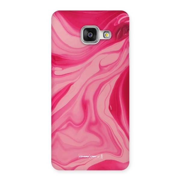 Sizzling Pink Marble Texture Back Case for Galaxy A3 2016