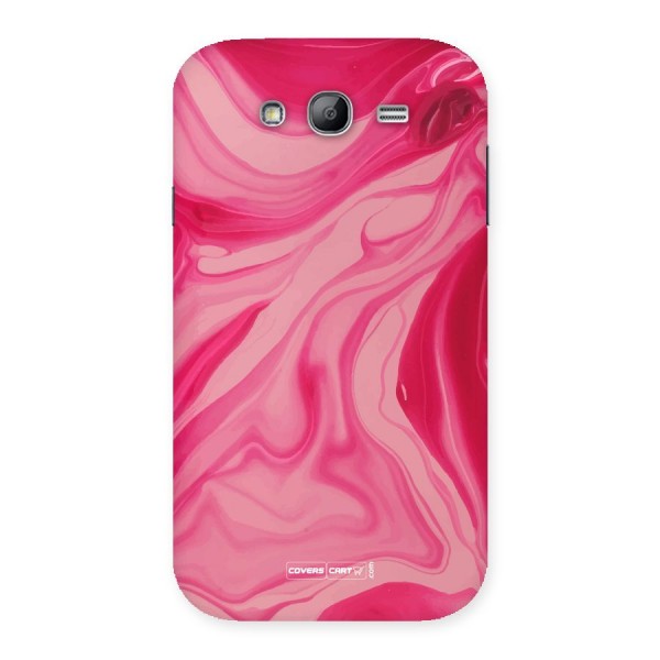 Sizzling Pink Marble Texture Back Case for Galaxy Grand